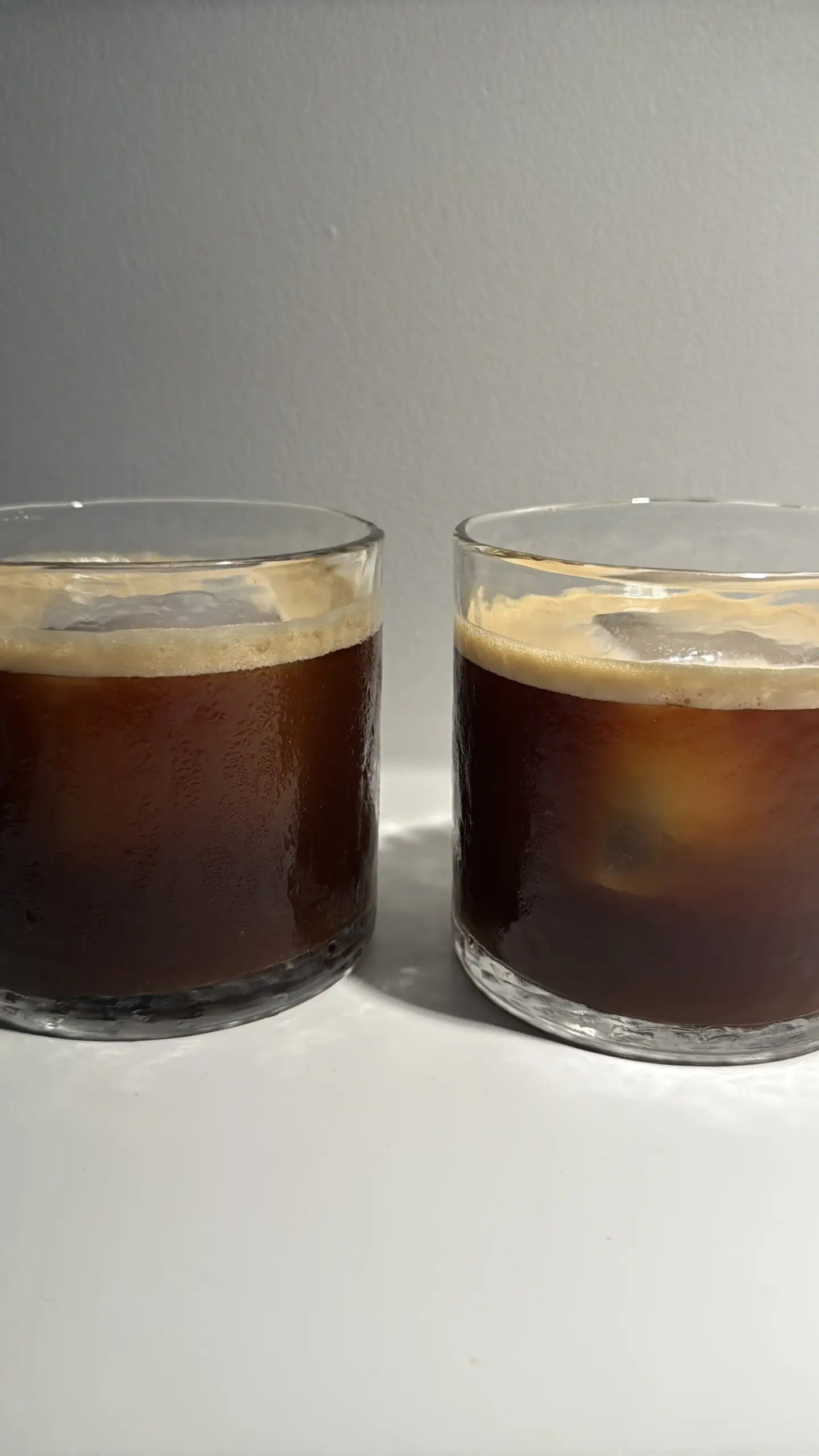 Iced coffee